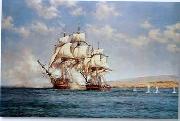 unknow artist Seascape, boats, ships and warships. 37 oil painting reproduction
